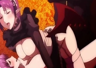 Maids anime triune fucked